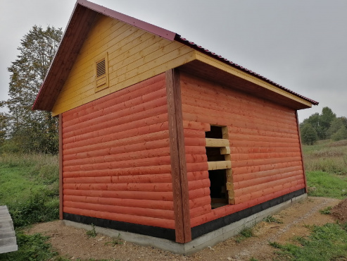 Баня из бруса 4х6 ББ1 