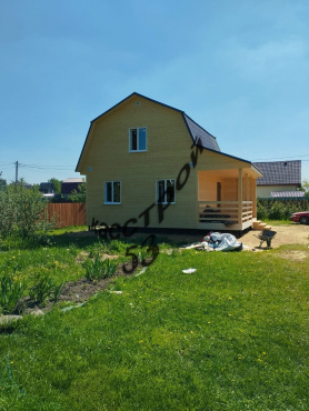 Дом каркасный 6х6