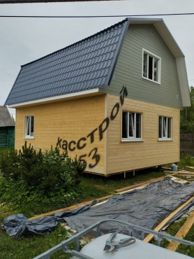 Дом каркасный 6х7