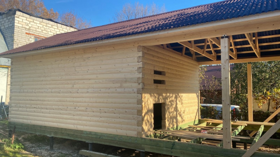 Баня из бруса 5х10 ББ28