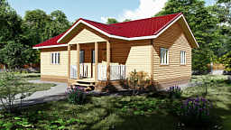 Дом каркасный 8х13 ДК5