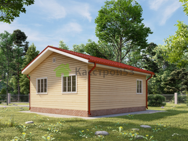 Дом каркасный 7х8 ДК57