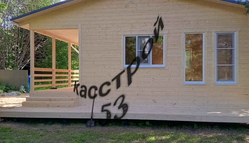 Дом каркасный 6х8