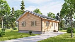 Дом каркасный 11х8 ДК51