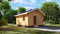 Дом каркасный 6х7 ДК52