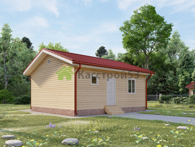 Дом каркасный 7х8 ДК57