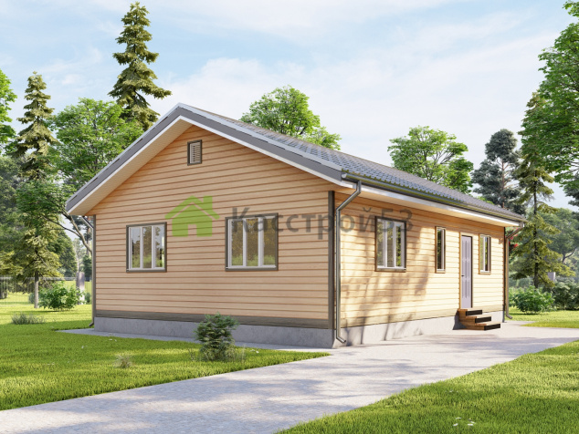 Дом каркасный 11х8 ДК51